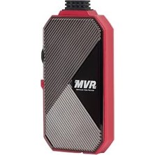 Gnet Mvr Motosiklet 2 Kameralı Fullhd Wi-Fi Araç Kamerası, Kırmızı