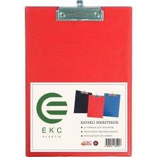 A4 Kapaklı Sekreterlik Kırmızı, Bloknot Yazı Tablası, Clipboard