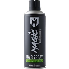 Magic Cosmetics Saç Şekillendirme Spreyi 400 ml / Saç Spreyi / Ekstra Güçlü Tutuş / Tüm Saç