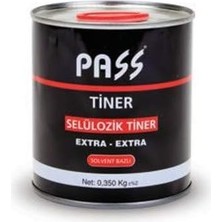 Pass Selülozik Tiner 1/2 350 ml