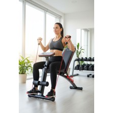Vfit By Voit D208 Katlanabilir Kol Dayamalı Incline/decline Ayarlanabilir Sırt Açılı Lastik Kor