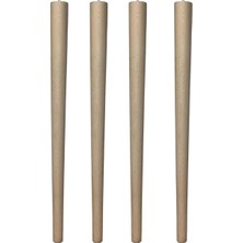 44 cm Ham Konik Ahşap Sehpa, Koltuk, Kanepe, Yan Sehpa, Tv Ünitesi, Dolap, Komidin, Konsol Ayaklar