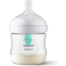 Philips Avent Natural Response Baby Bottle, 125 ml / 4 Oz, 0-3m, Slow Flow, Bpa Free, SCY670/01