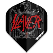 Wınmau Rock Legends Slayer Black Eagle Rhino Ekstra Kalın Dart Kanatları - Paket Başına 1 Set (T