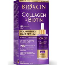 Collagen &amp; Biotin Saç Serumu 100 ml – Saç Dökülmesine Karşı, Hacimlendirici, Hidrolize K