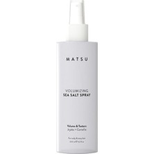 Matsu Professional Volumizing, Deniz-Tuzu Hacim Bakım Spreyi, 200 ml