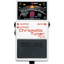 Boss Tu-3 Akort Cihazı Pedal, Beyaz