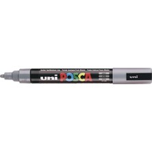 Posca Uni-Ball Uni Pc-5m Boyama Markörü 1.8-2.5 mm Gri