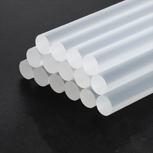 84 Adet Ince Mum Silikon 7.5 mm Uzunluk 30 cm Çubuk Sıcak Silikon Hobi Eşya Maket Yapıştırma