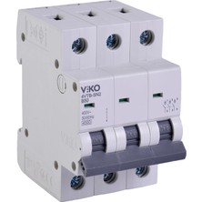 4VTB-3B50 Otomatik Sigorta 4,5ka B Tipi 3 Kutup 50A