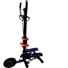 Ckspor Multi Fonksiyonel Stepper Egzersiz Aleti Stepper + Dumbell + Twister Set Siyah