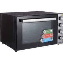 Luxell 8694740600730 Maxi Fırın, 70 L Iç Hacim, 2500W, Inox