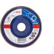 Adet Flap Disk Seti X551 Expert For Metal Çelik ve Paslanmaz Çelik Taşlama Için Açılı 115 mm