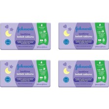 Johnsons Baby Bedtime Sabun 90 gr 4 Adet