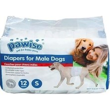Pawise Dişi Köpek Alt Bağlama Bezi S Boy 12 Adet