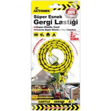Automix Süper Esnek Gergi Lastiği / Dayanıklı ve Çok Amaçlı Elastik Lastik / Araç ve Ev Kull