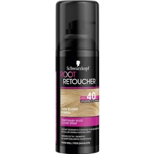 Schwarzkopf Root Retoucher Beyazları Anında Kapatan Sprey Boya Kumral, 120 ml
