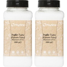 Hayfene 2'li Ingiliz Tuzu (Epsom Tuzu) 1000 gr Baharat Seti