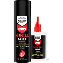 Selsil Mdf Hızlı Yapıştırıcı 200 ml Selsil Mdf Aktivatörlü Hızlı Yapıştırıcı, 200 ml