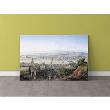 Carlo Bossoli-Istanbul'a Bakan Türkler Kanvas Tablo, 70X110 cm