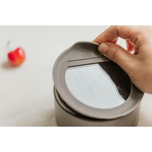 Fika One Seramik Saklama Kabı Gri 1000ML D-NEONE100-07