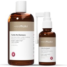 Mamaaura Fortify Me Set, Saç Dökülme Görünümünü Azaltmaya Yardımcı, Procapil ve Capilia Lo
