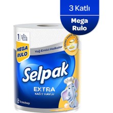 Selpak Yağ Emici Kağıt Havlu 1 Dev Rulo (1=3)