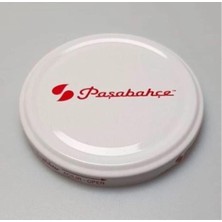 Paşabahçe Konserve Kavanoz Kapağı, Metal, Beyaz, Silikonlu, 100 Adet