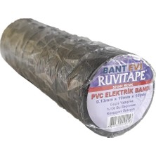 Bant Evi Elektrik Bandı 10 Adet 19MMX10YDS Elektrik Izole Bandı 10'lu Paket