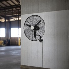 Sanayi Tipi 75 cm 210 W Duvar Vantilatörü Endüstriyel Geniş Sessiz Duvara Monte Fan