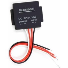 Ayna Arkası Dokunmatik LED Dimmer Anahtar 12V 3A (36W) / 3–5mm Algılama / Aç/kapa + Parlaklık