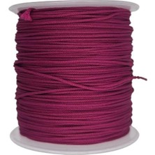 Mg Ropes Paraşüt Ip, Bileklik, Tesbih ve Hobi Ipi 0.8 mm 100 Metre Makara Fuşya