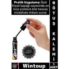 Wintoup #rötuşkalemi Parlak Boya Koruyucu Profesyonel Hızlı Kuruyan Siyah Araç Çizik Giderici Rötuş Kalemi