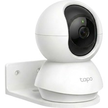 Tp-Link Tapo C200 C210 C211 C212 C220 C222 C230 Uyumlu Kamera Duvar Standı - Beyaz Askı Aparatı