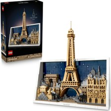 LEGO Architecture Paris – Aşıklar Şehri 21064 – Yetişkinler Için Eyfel Kulesi, Notre Dame,