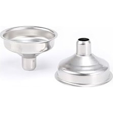 Paslanmaz Çelik Mini Huni Içki Matarası Kolonya Likör Doldurma Aparatı (1 Adet)