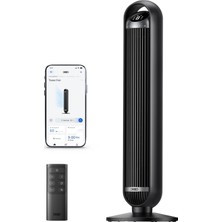Dreo 25 Db Akıllı Sessiz Kule Tipi Fan, 8 M/s Hava Akışı, 8 Hız Kademesi, 4 Çalışma Modu, D