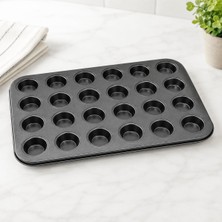 Suwors Muffin ve Cupcake Kalıbı – Yapışmaz Karbon Çelik Fırın Tepsisi, Kek ve Tart Kalıbı