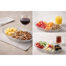 Elegant Dikdörtgen Meze &amp; Servis Tabağı (1 Adet – 27×16 Cm)
