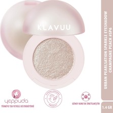 Klavuu Urban Pearlsation Sparkle Eyeshadow #6 Champagne Peach - Inci Tozu Içeren Far