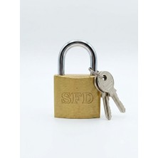 Hand Sfd 3 Anahtarlı 32MM Sarı Demir Asma Kilit