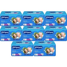 Canped Yetişkin Bezi Bel Bantlı Tekstil Yüzey Xl - Ekstra Large - Extra Large 184 Adet
