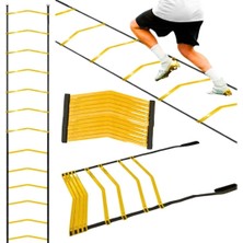 Rebuwo 6 Metre Antrenman Merdiveni – 13 Çubuklu Ayarlanabilir Idman Merdiveni Dayanıklı &amp;