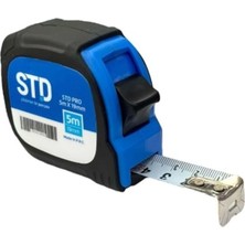 Std Pro Şerit Metre, 10M Uzunluk, 25MM Genişlik, Pratik ve Dayanıklı Tasarım, Inşaat ve Tadil