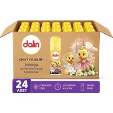 Dalin Bebek Kolonyası 150ML Peri Masalı (Yasemin-Portakal Çiceği-Paçuli Kokulu) (24 Lü Set)