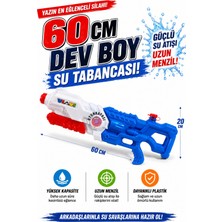 Oyun Kafası 60 cm Dev Boy Su Tabancası Uzun Menzilli Büyük Boy Oyuncak Su Silahı