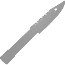 Kamp Ayısı® Hunter™ Bıçak Stili Bushcraft Mızrak Ucu