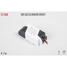 Cata CT-2580 Smd Cob LED Armatür Trafosu (4-7W)