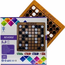 Oyun Kafası Ahşap Reversi, Zeka Oyunu, Strateji, Akıl Oyunu, Eğitici Oyun