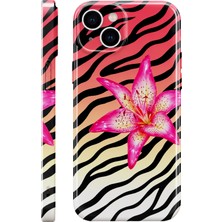 WANNA PROTECT iPhone 15 Plus Yıldızlar Protect Slim Parlak Tam Kaplayan Baskı Kamera Korumalı Telefon Kılıfı